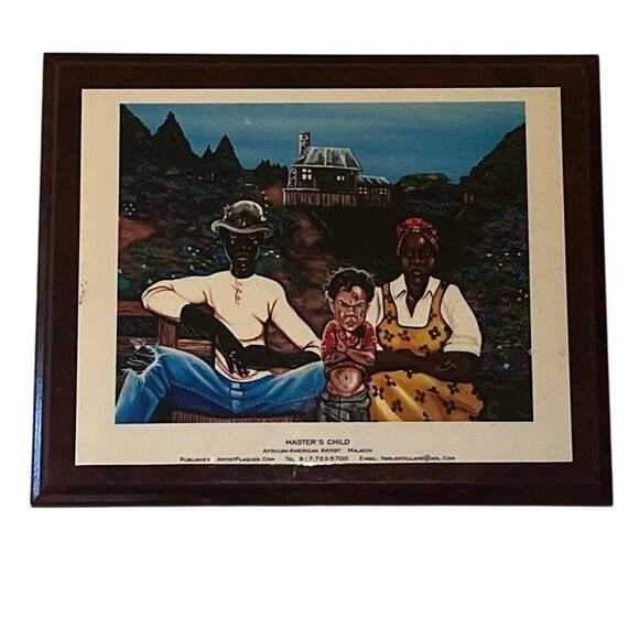 African American Art, Maser's Child by Malachi , Plaque, Laminated Print - Picture 1 of 8